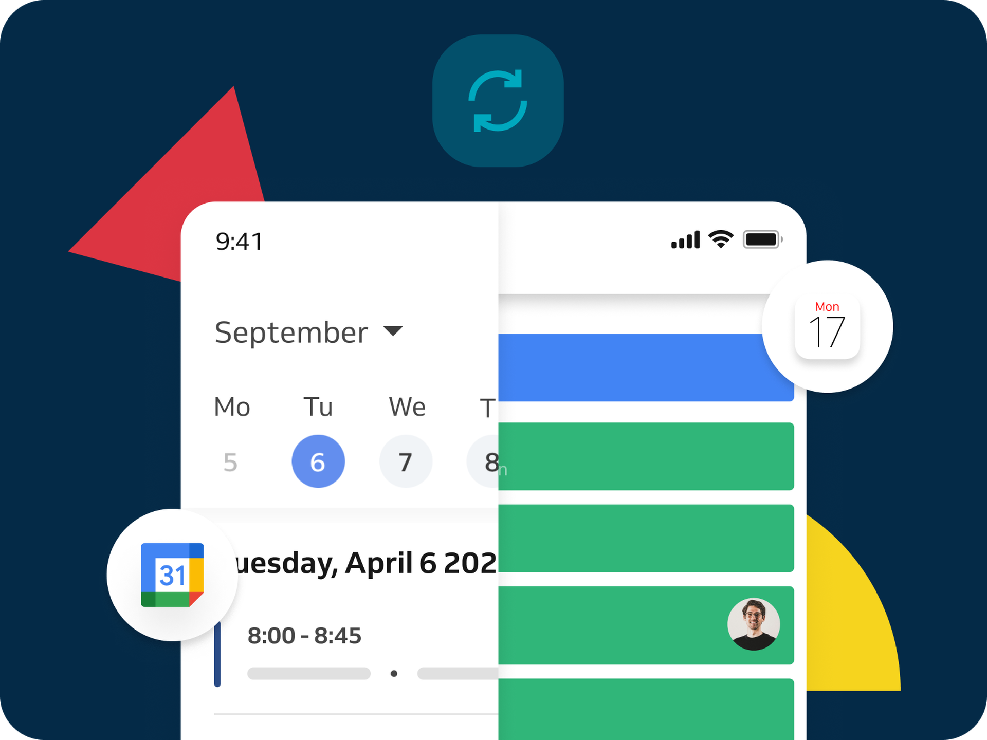 Reservio scheduling mobile app