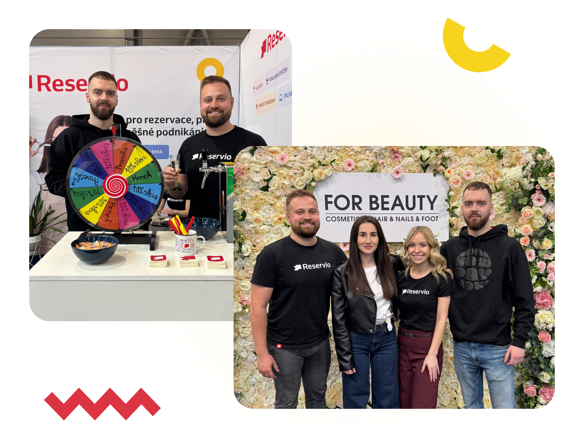 reservio on for beauty trade show