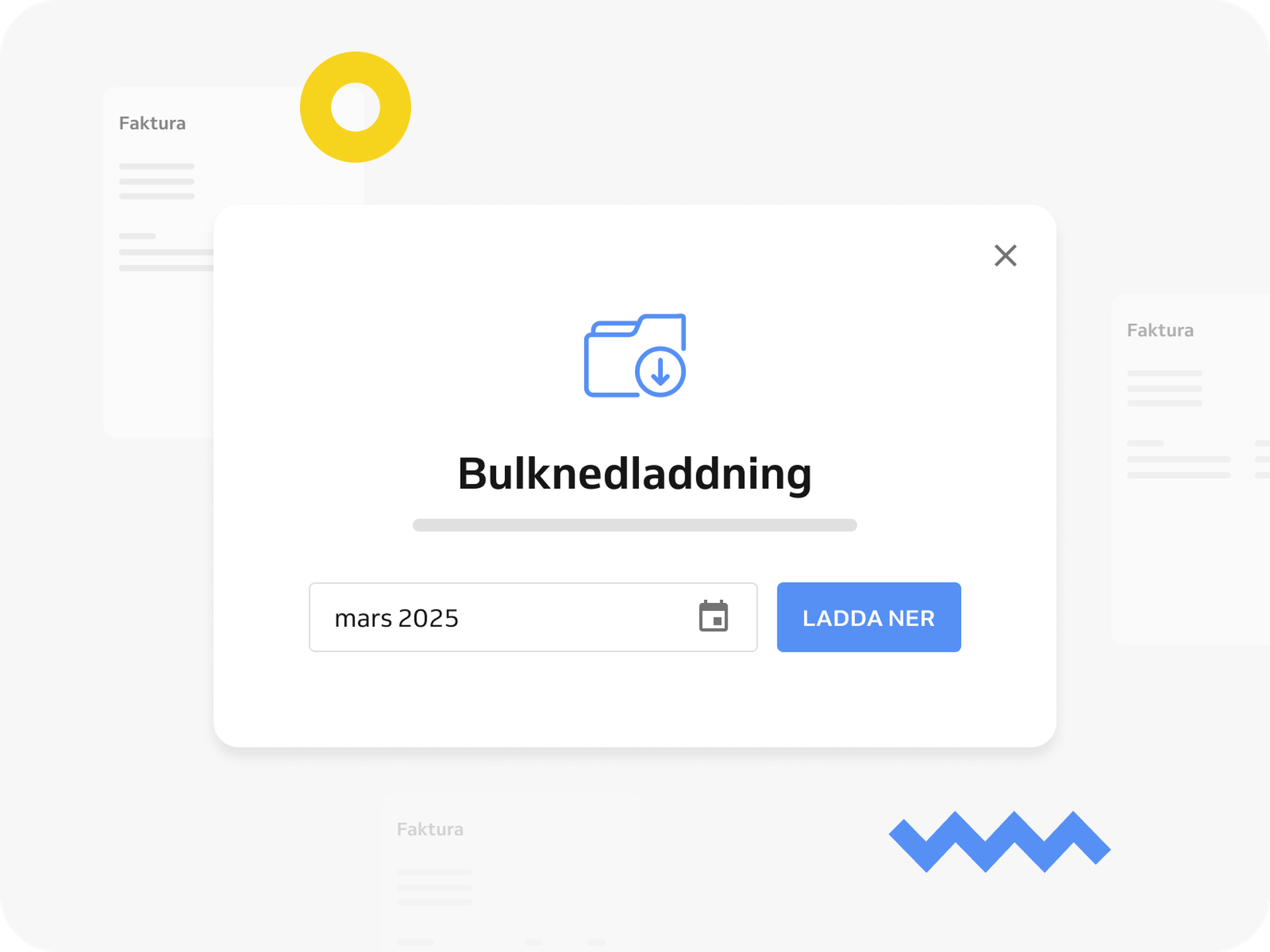 Bulk download of invoices