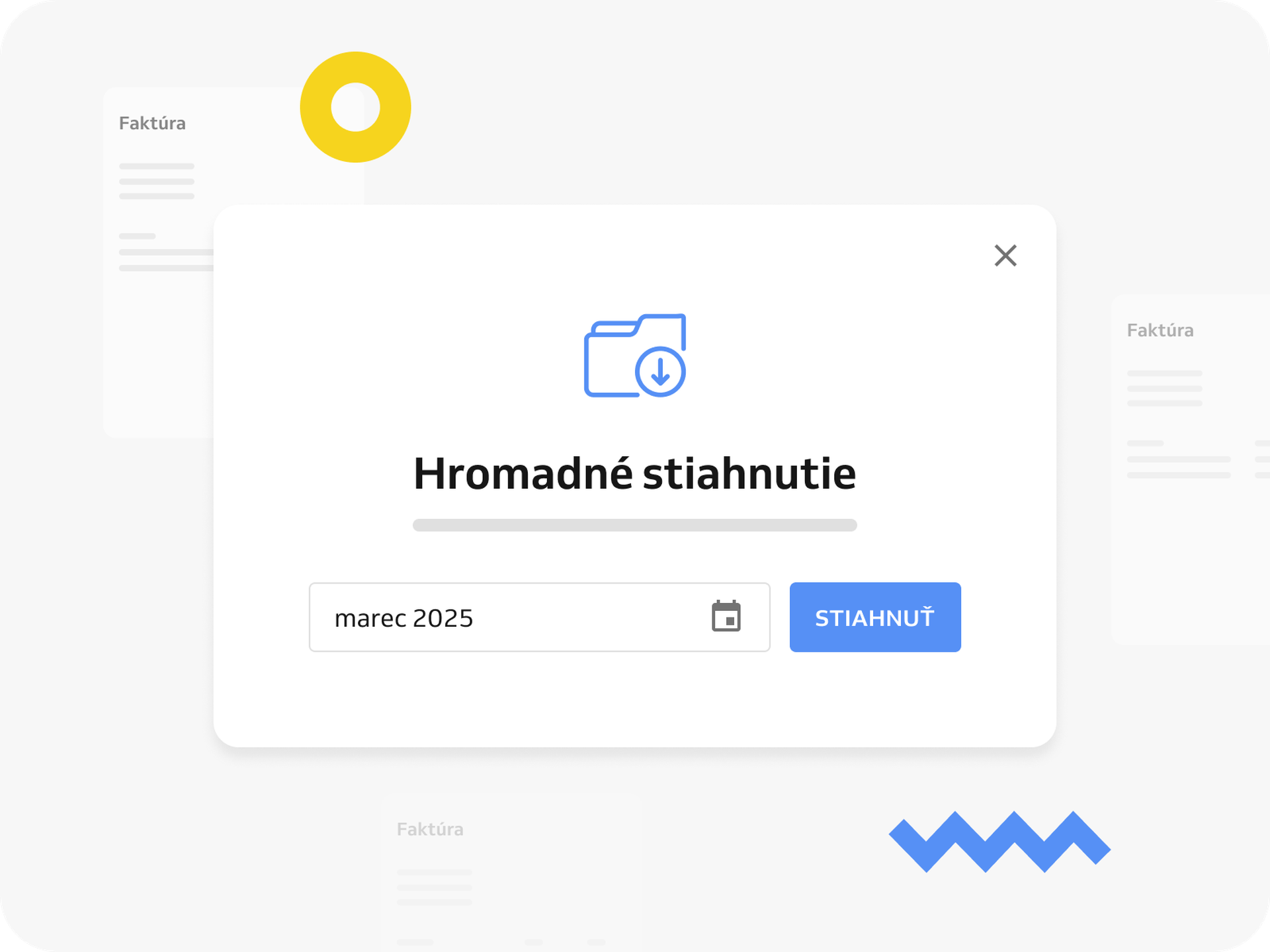 Bulk download of invoices