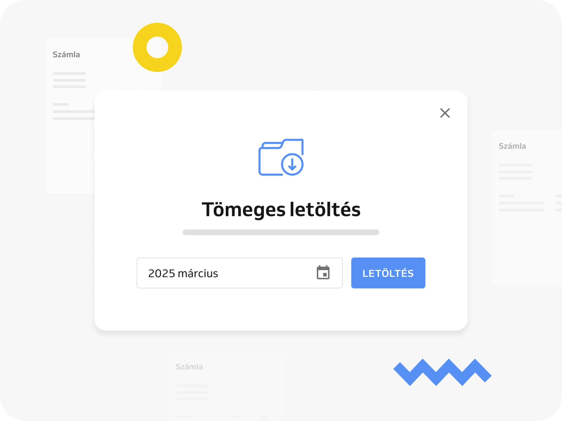 Bulk download of invoices