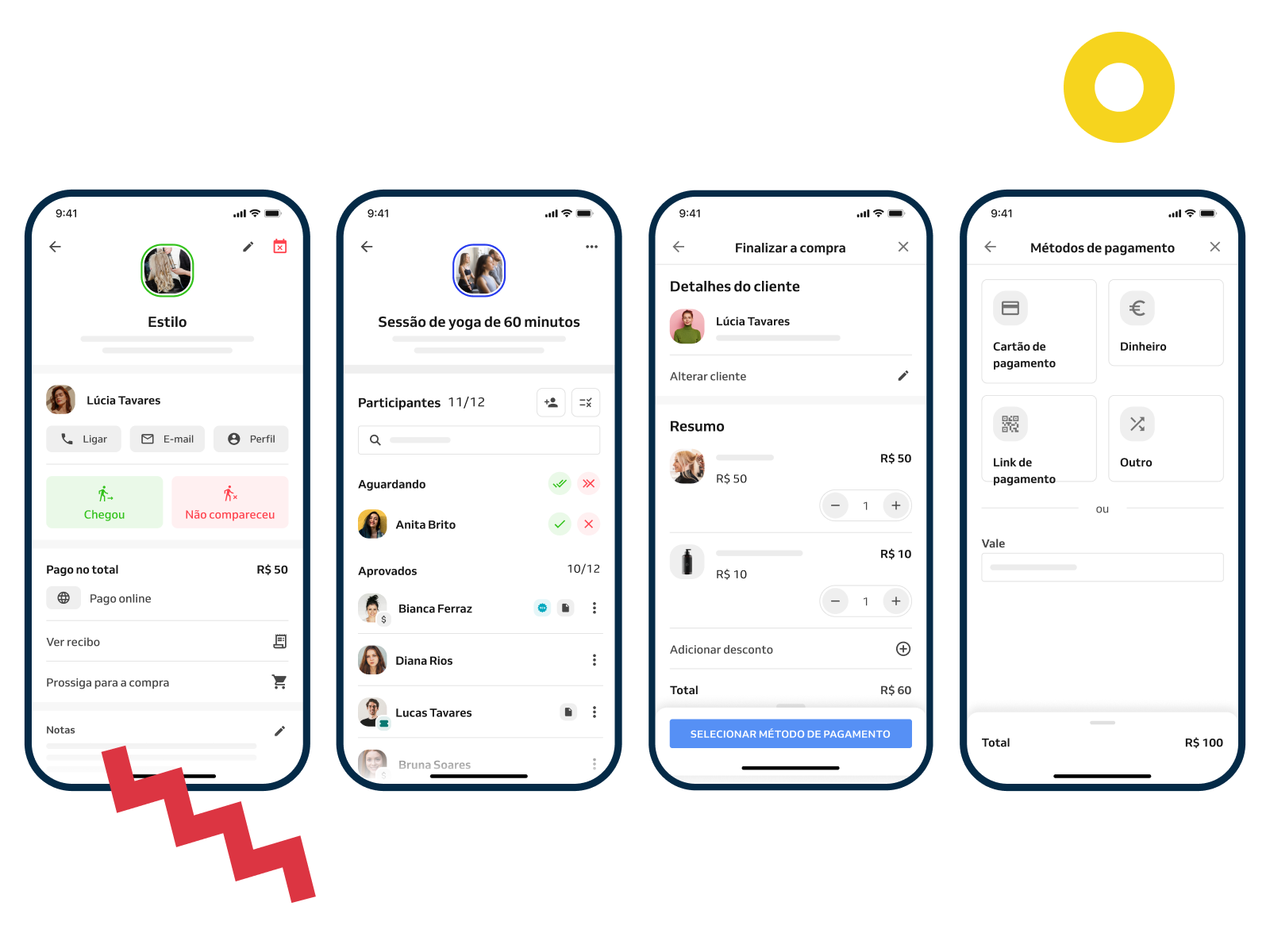 reservio business mobile app