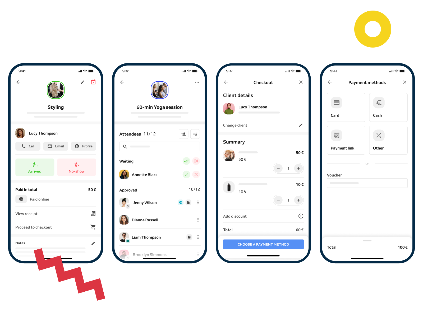 reservio business mobile app