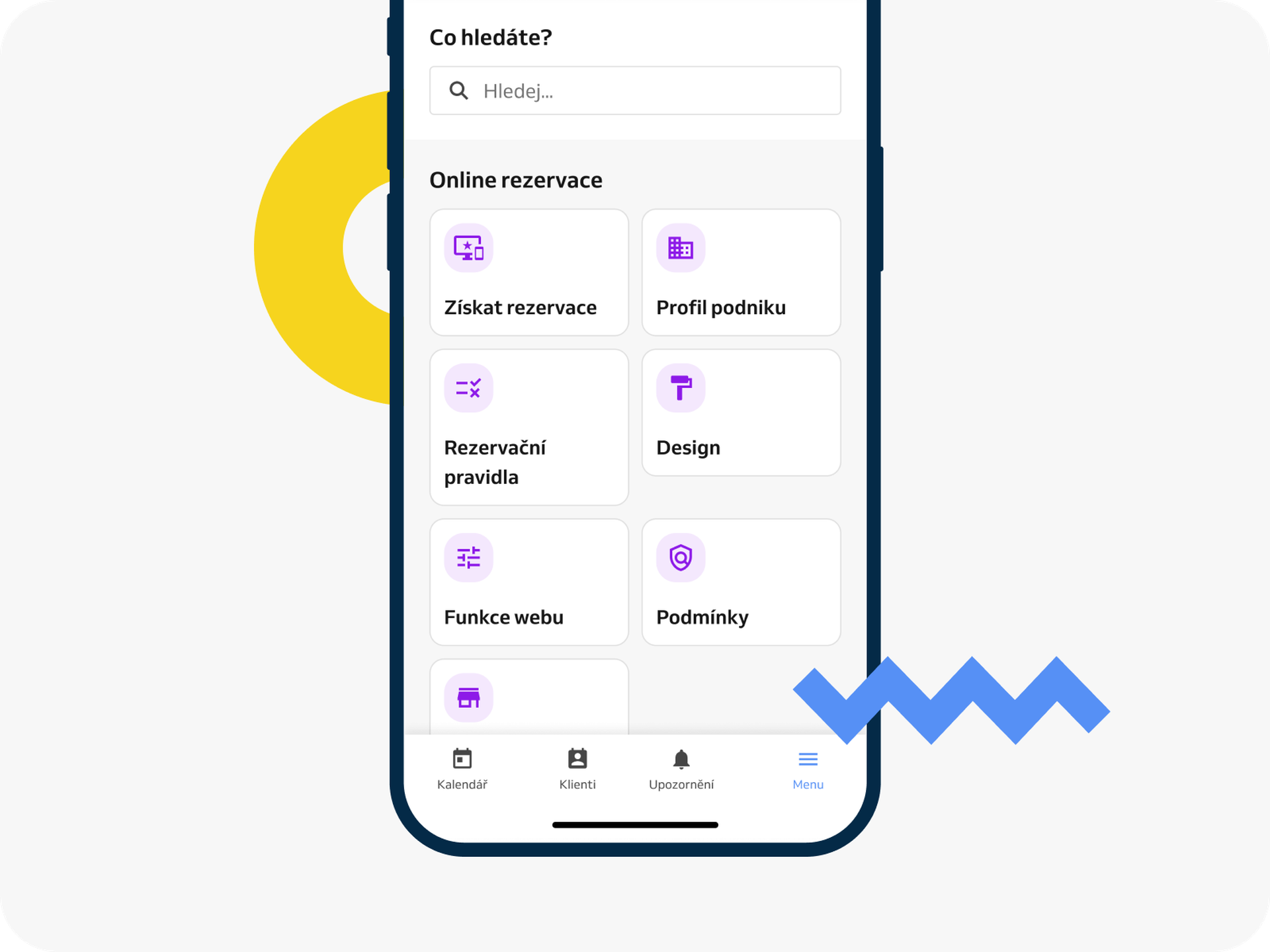 aktualizace navigace v podnikových aplikacích