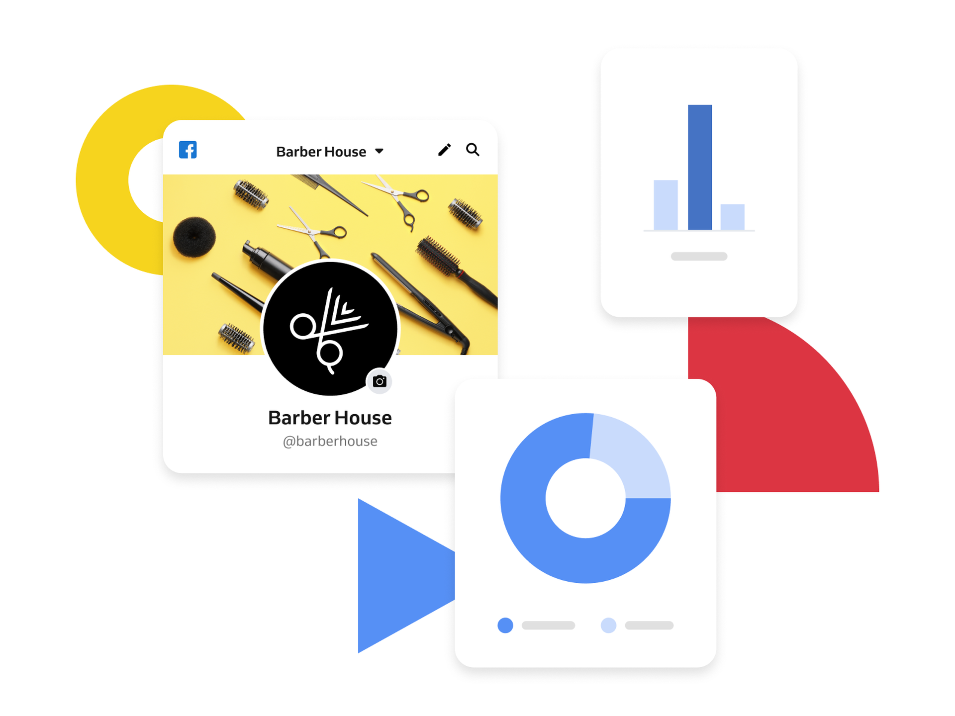 Hairsalon business graphics