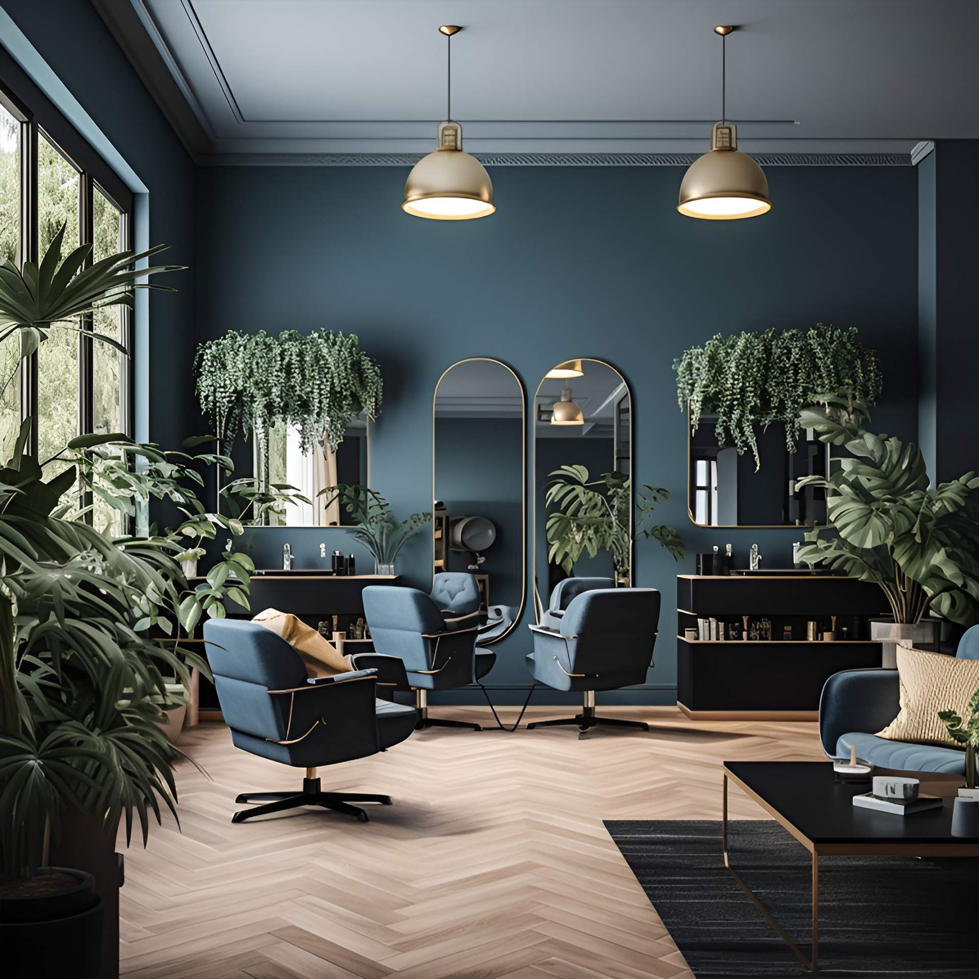 Photo of salon interior