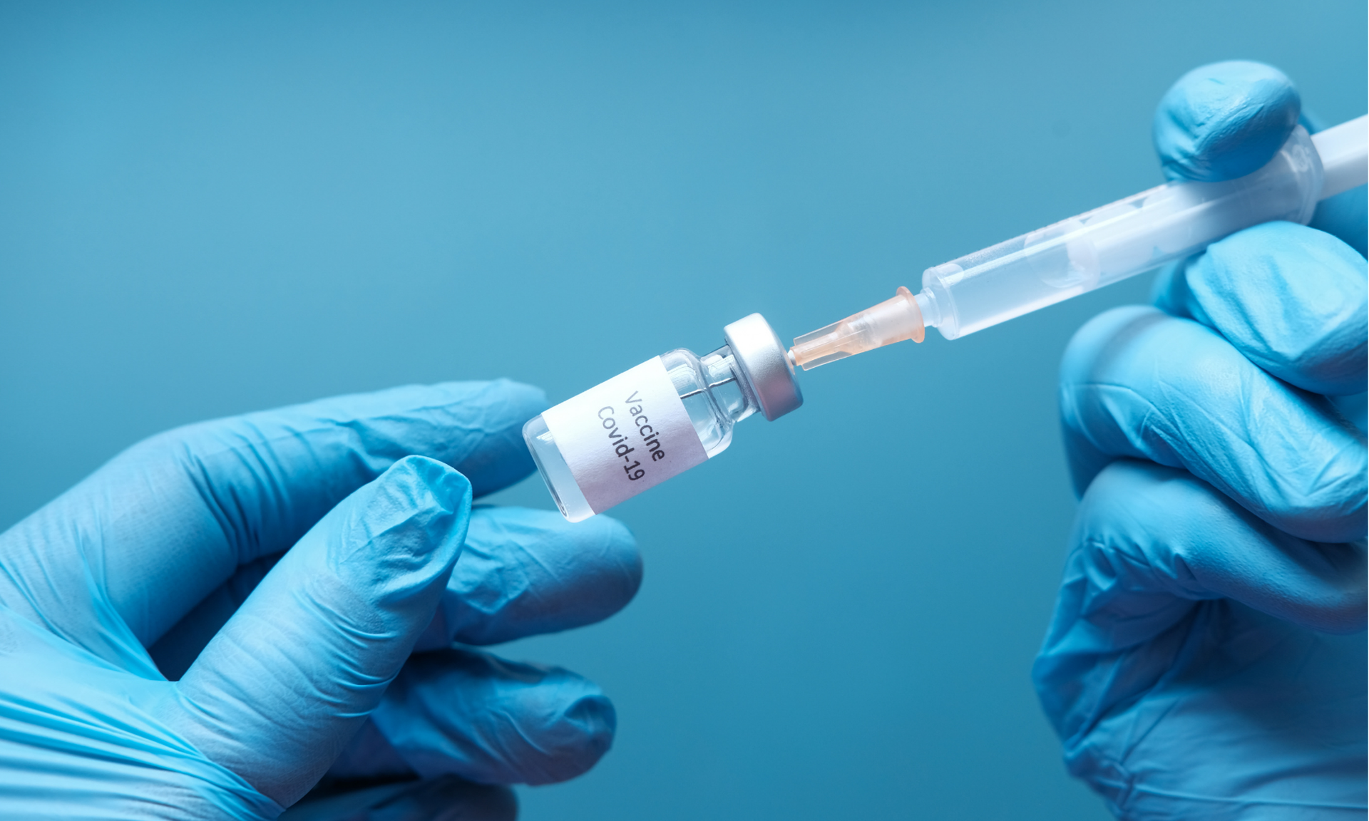 Doctor preparing vaccination