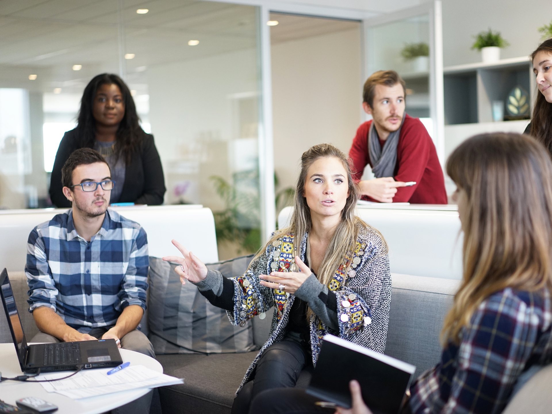 Group of people in the office