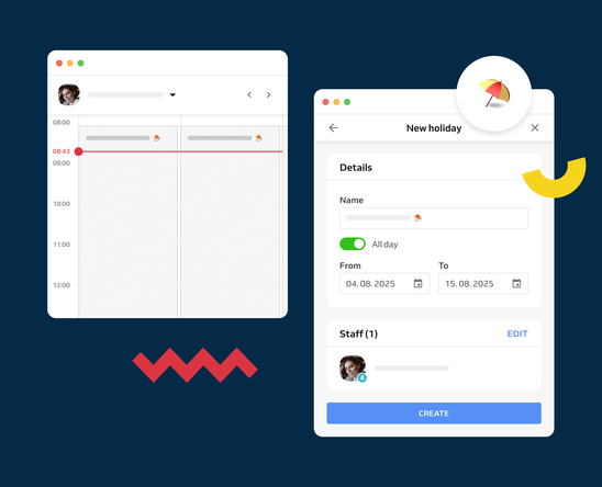 summer vacation in calendar