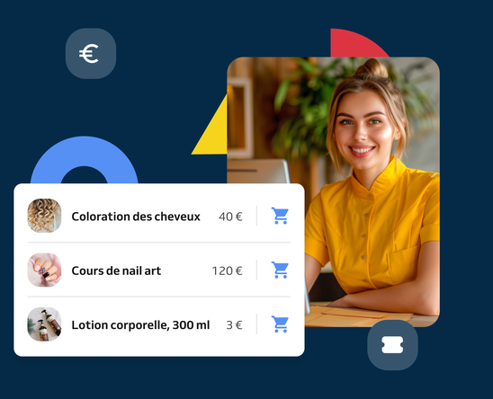 Vente de services et de produits en une seule fois