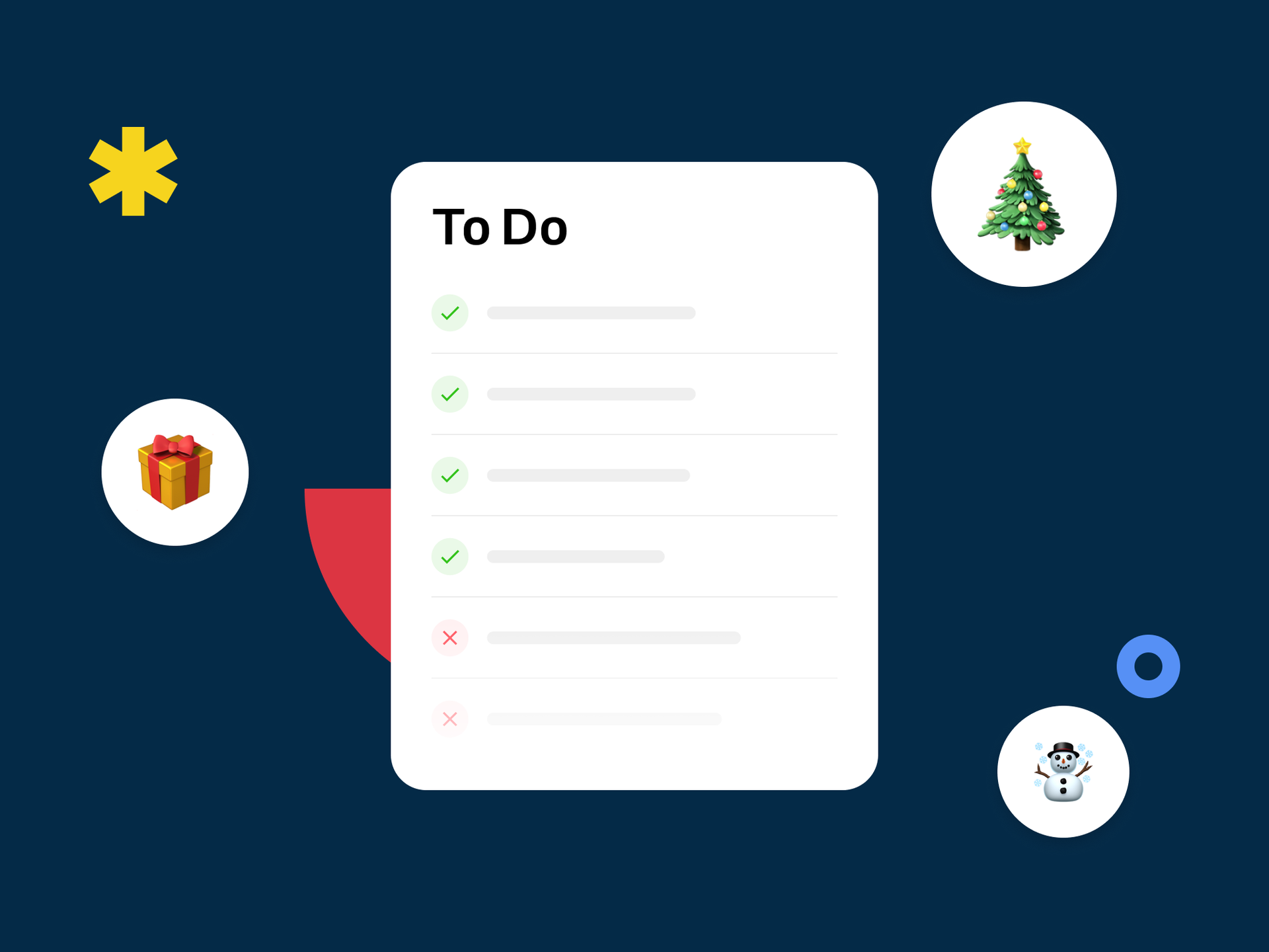 christmas checklist