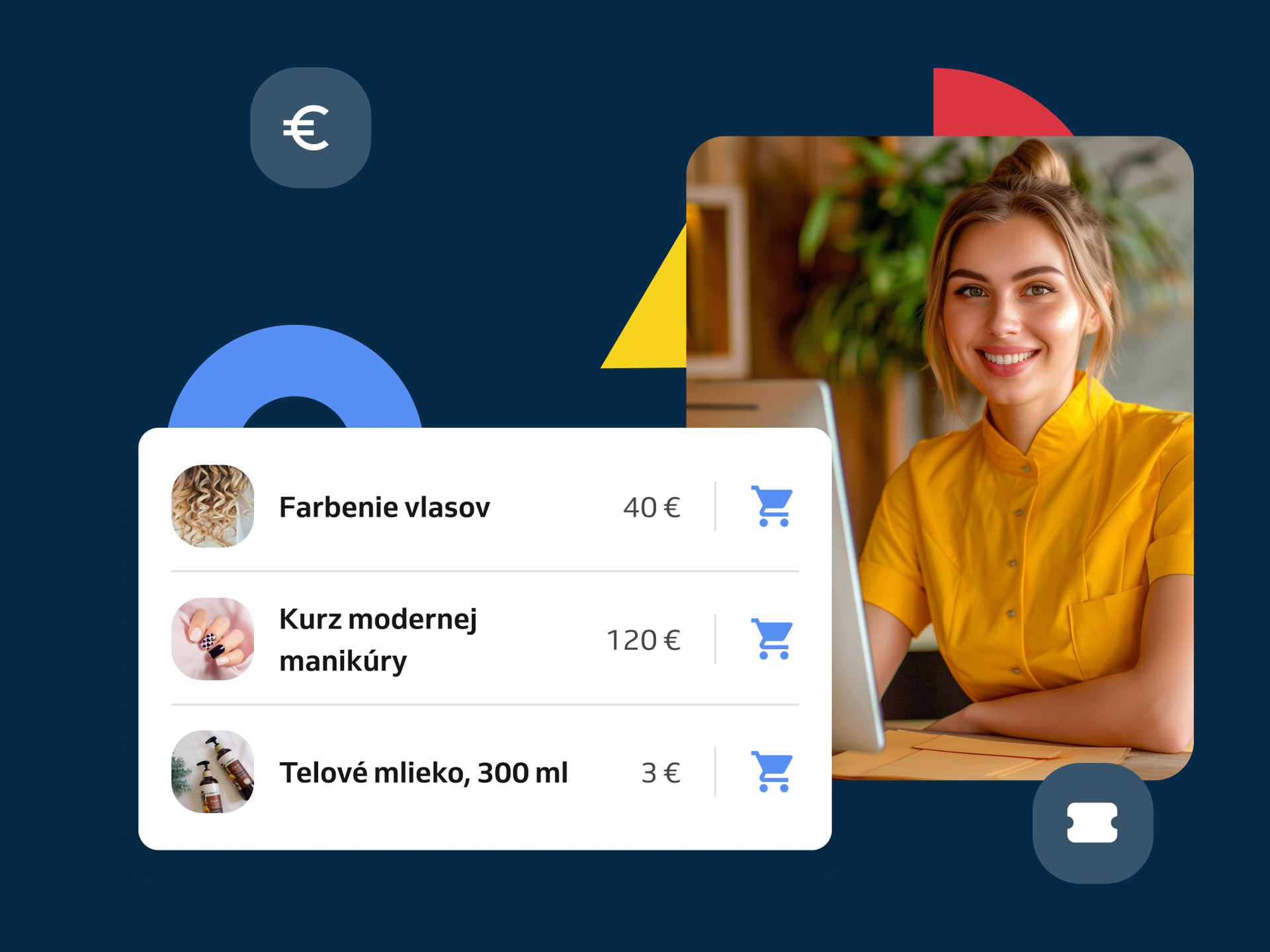 Predaj výrobkov a služieb súčasne