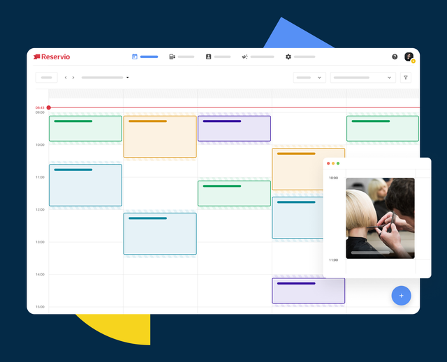 online calendar with bookings