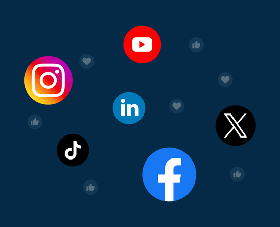 Social media icons