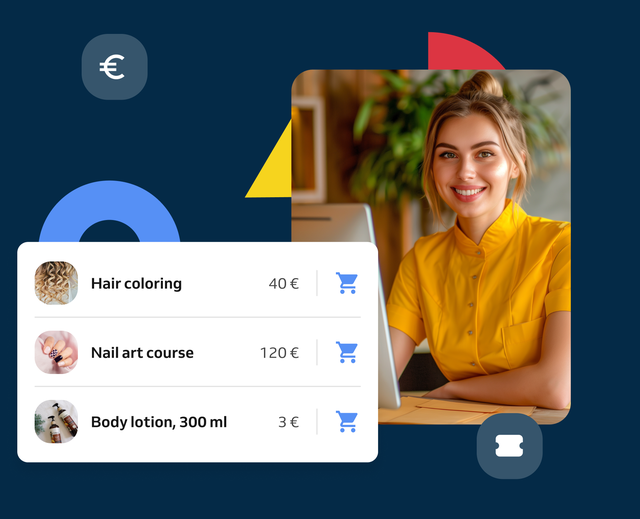 Myy palveluita ja tuotteita yhtä aikaa