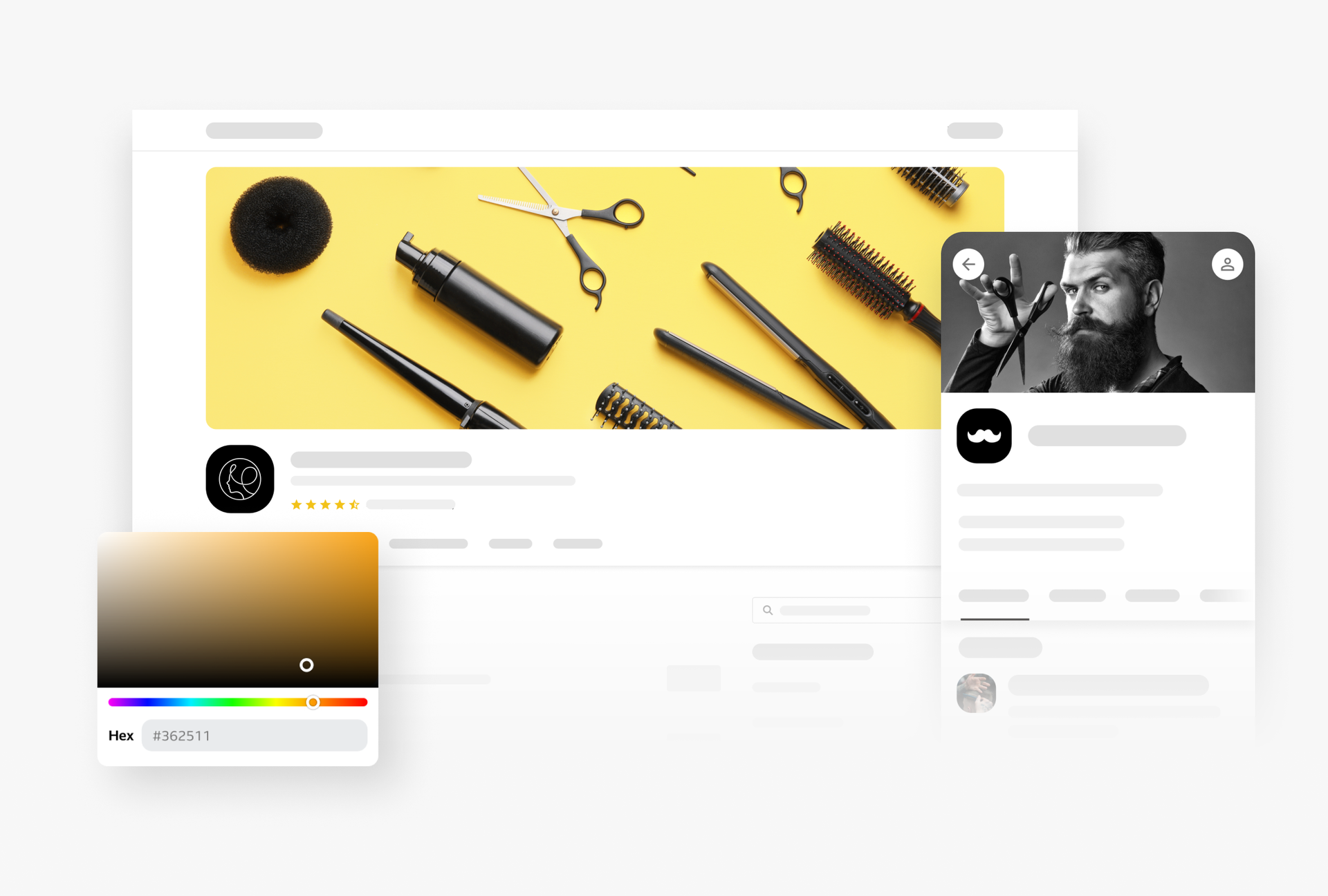 booking website template