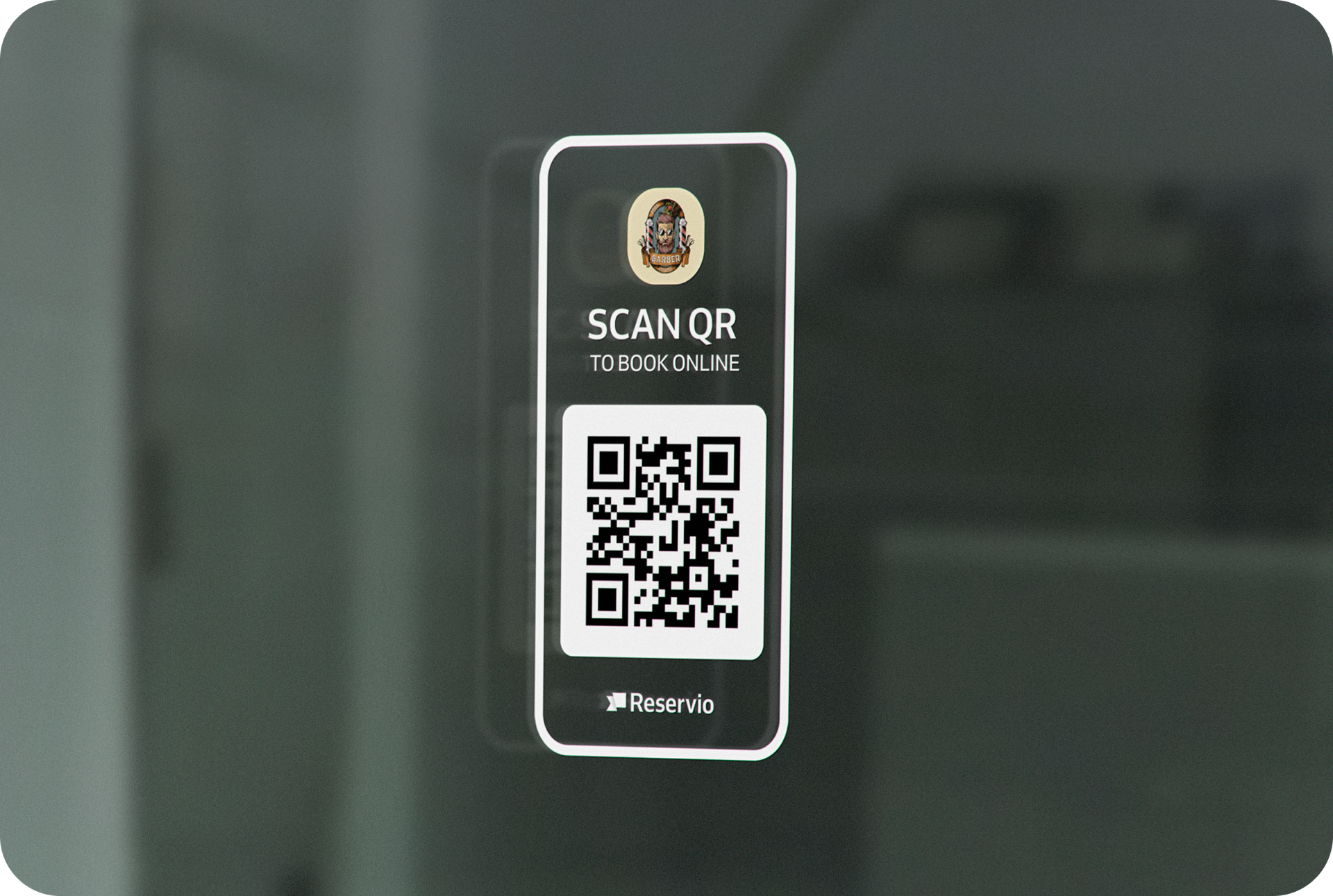 QR code to book online