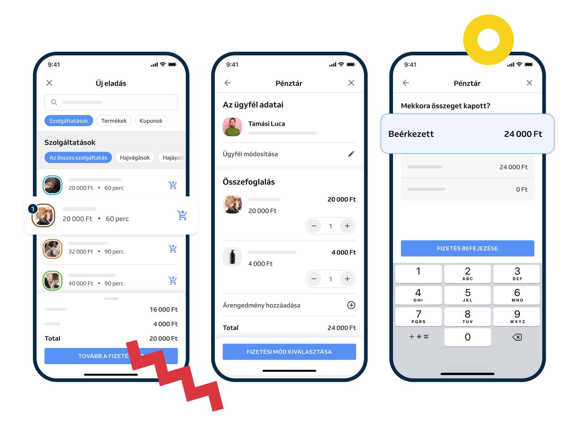 zökkenőmentes fizetési folyamat