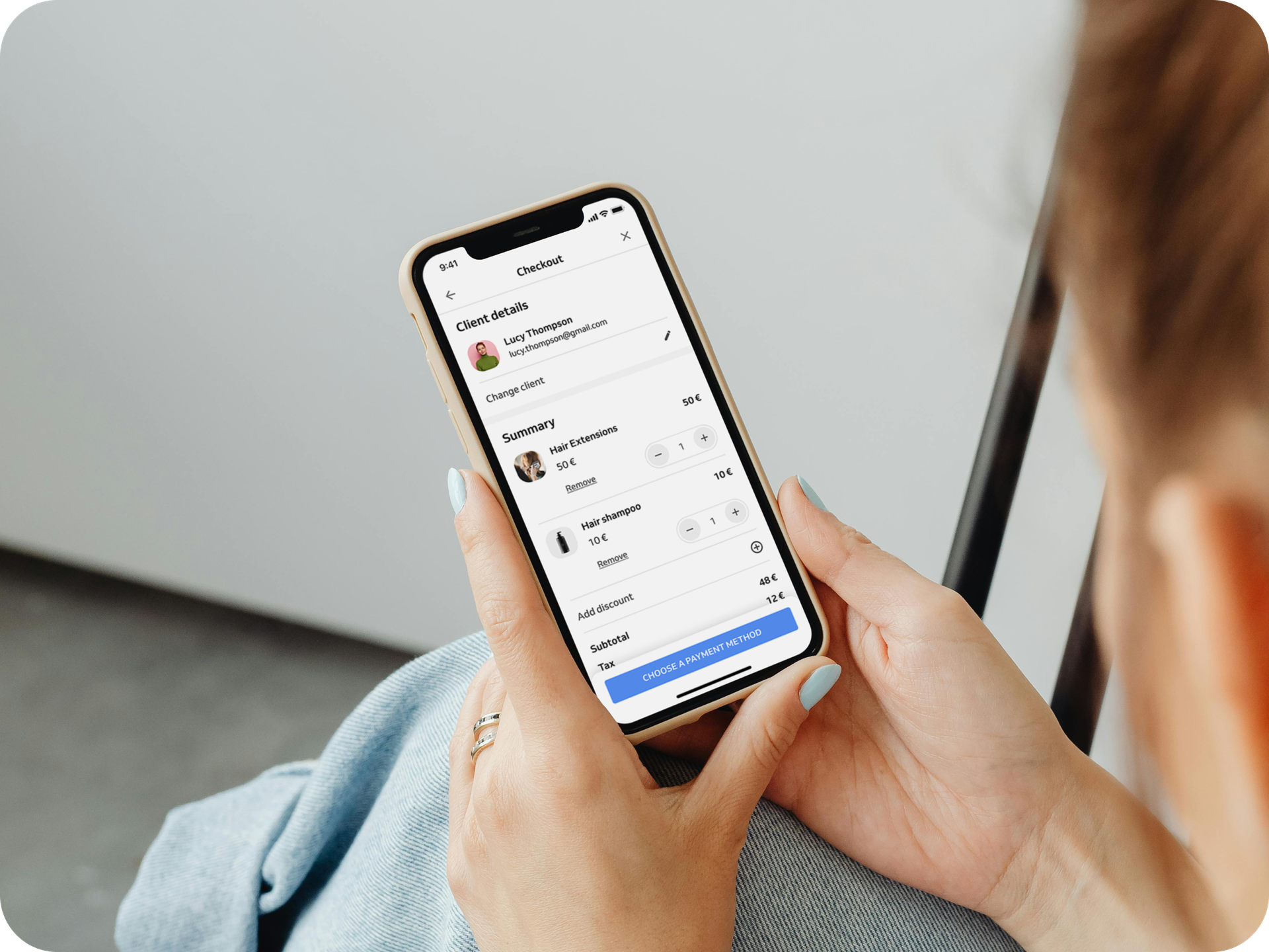 Accept card payments with mPOS device