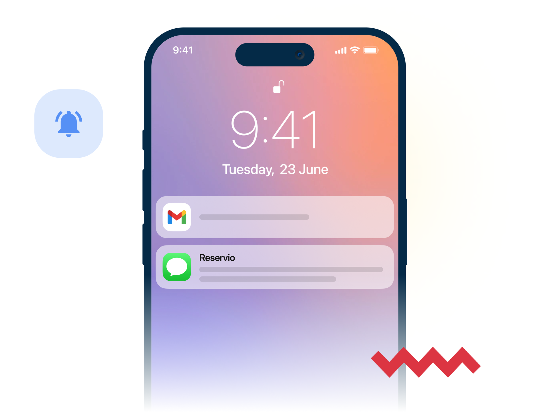 Automatiska bokningspåminnelser i mobilen