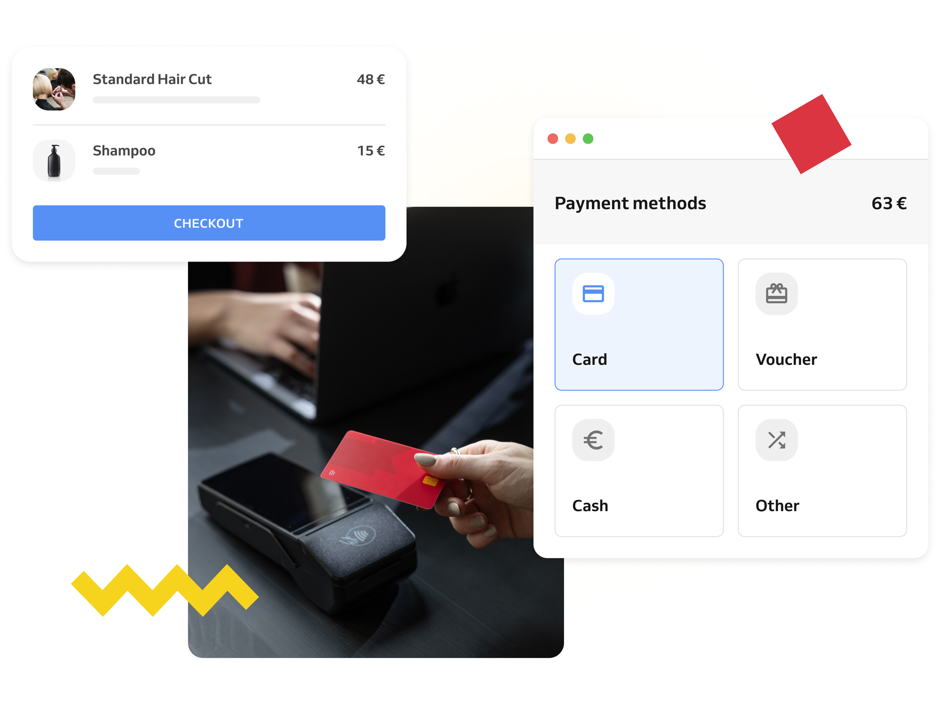 Online payment for booking