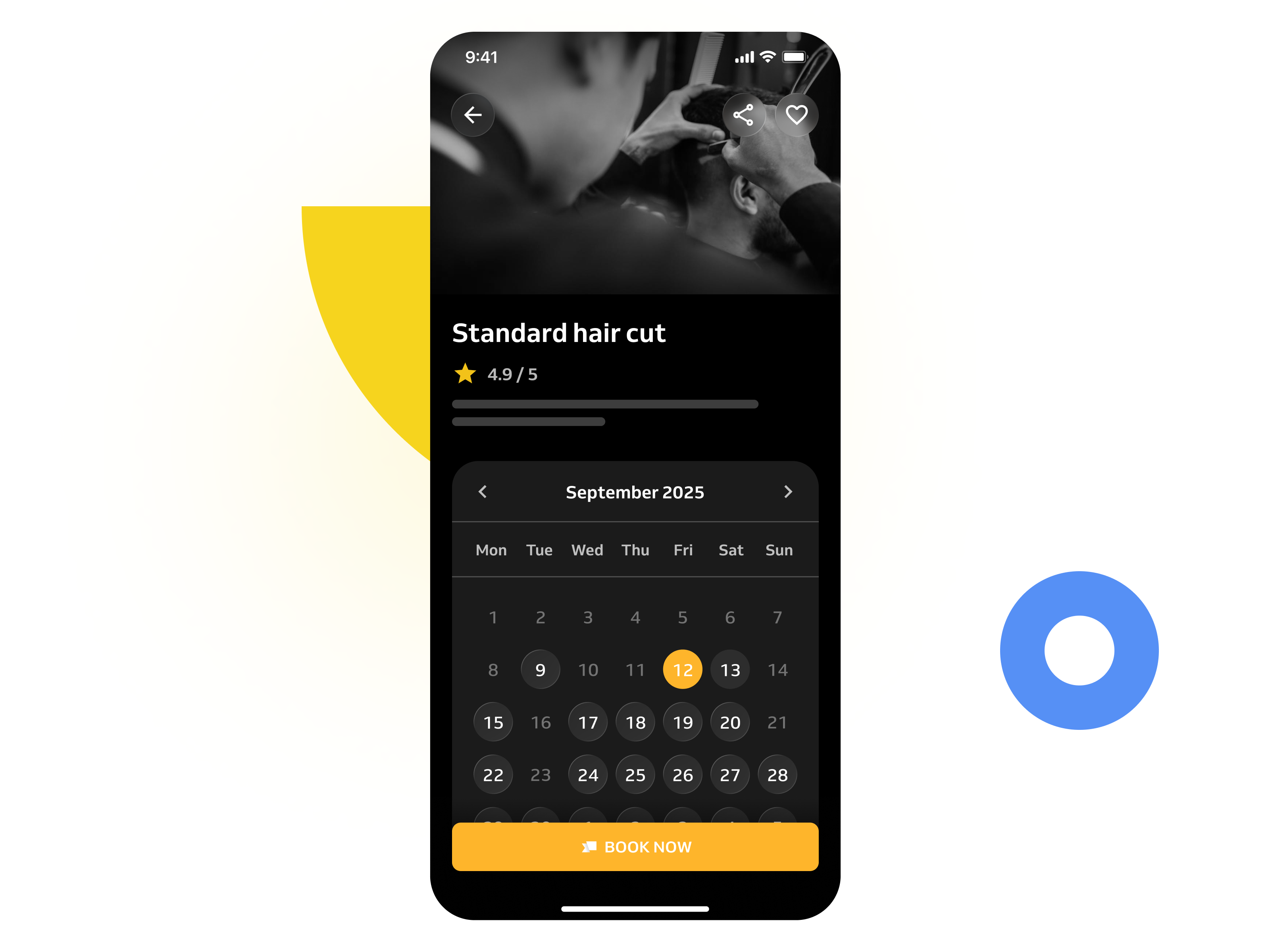 Varausjärjestelmä hiustenleikkaukselle