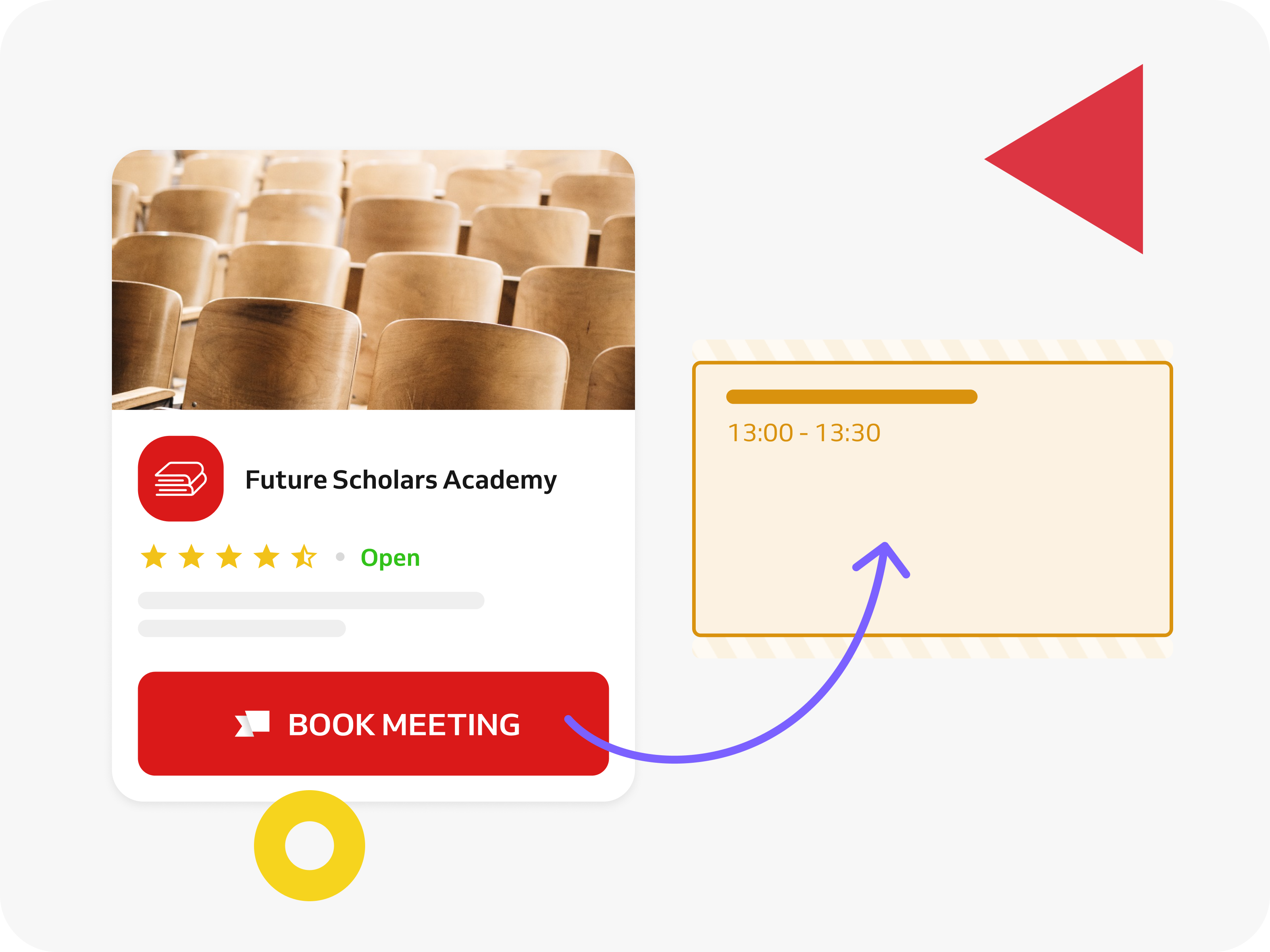 online booking at language school