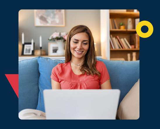 business woman with notebook