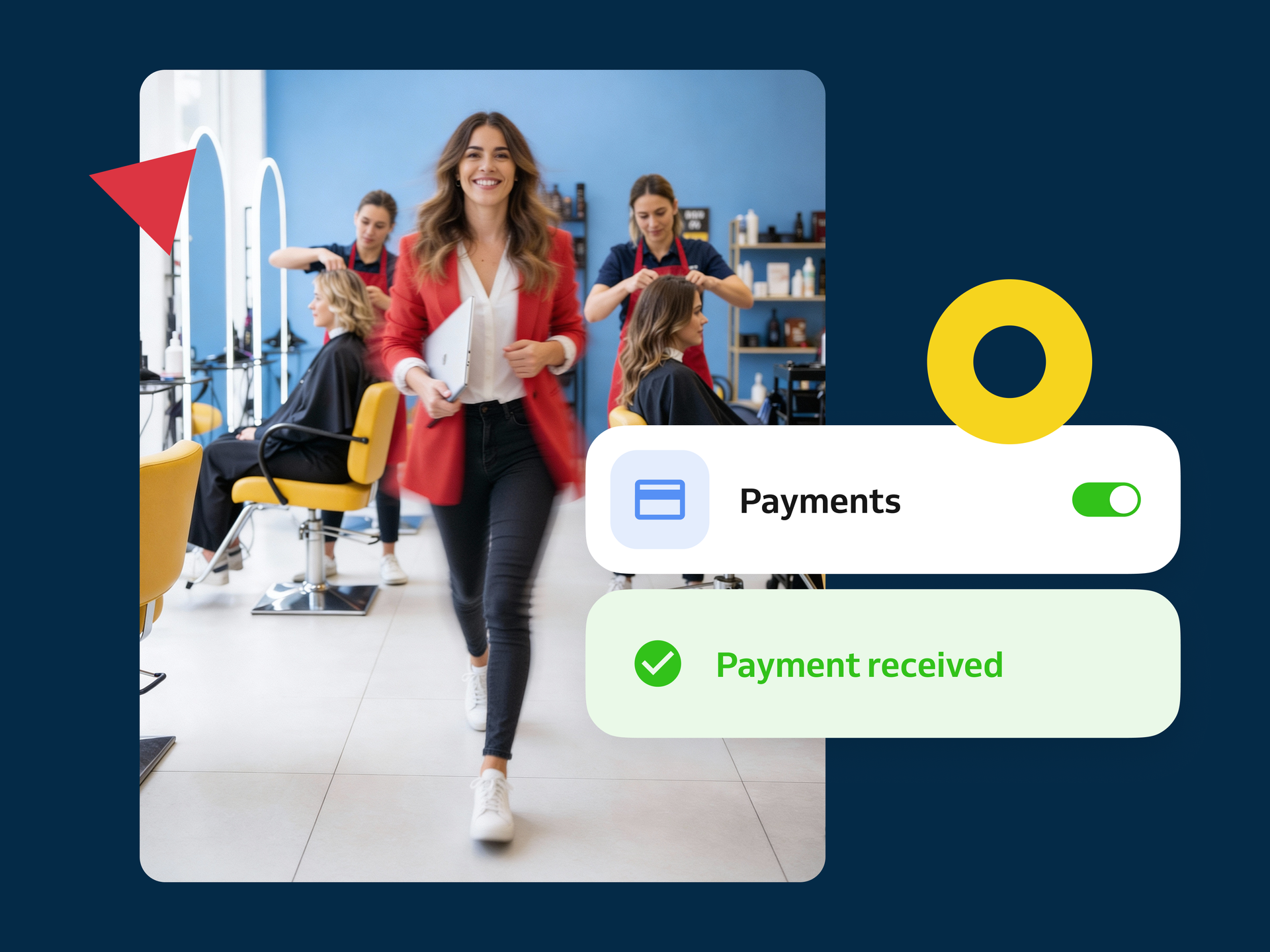 Online booking with payments