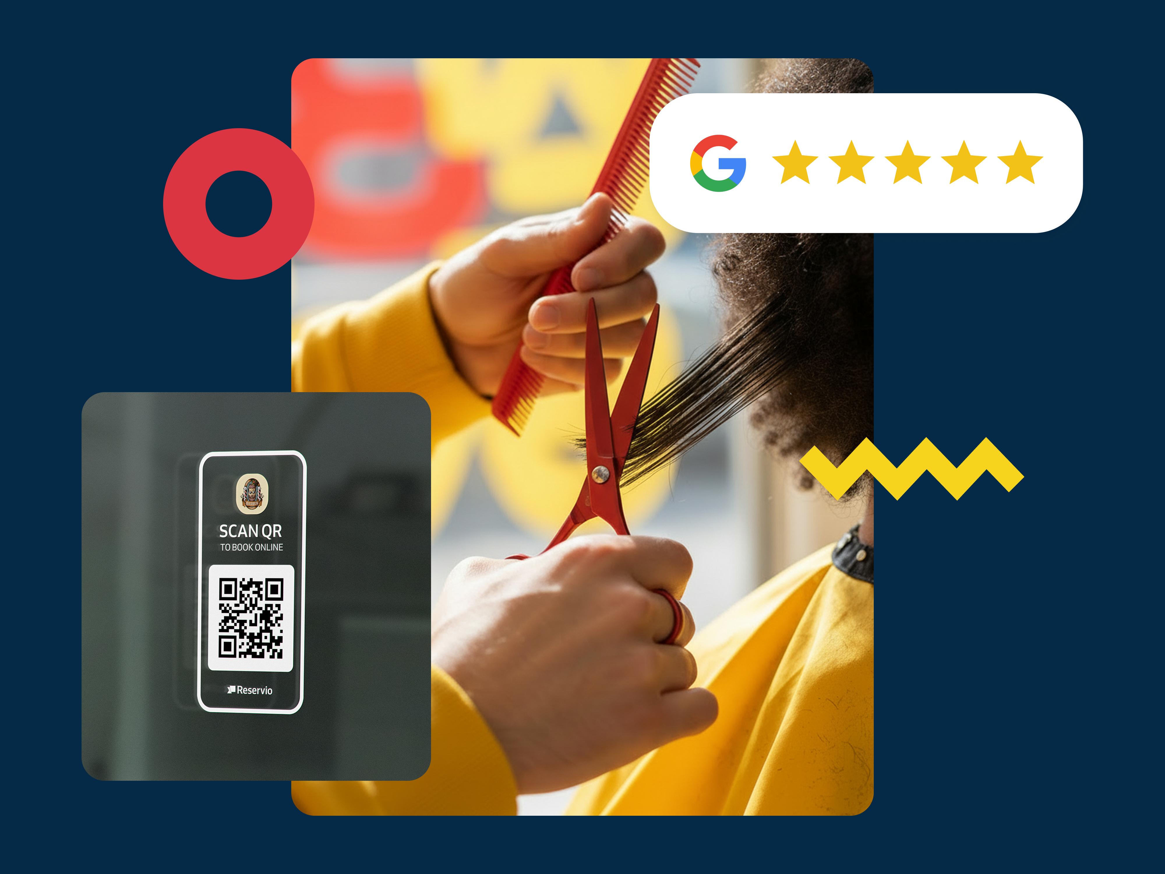 Bookinglink og femstjernet anmeldelse