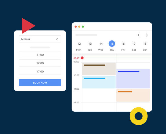 Calendar with last minute bookings