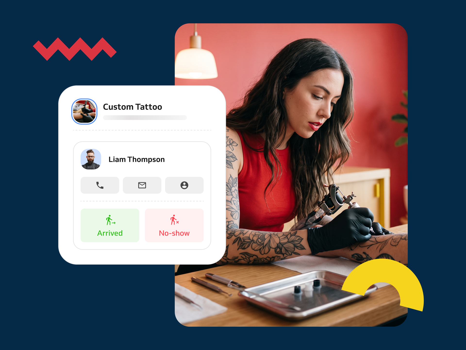 Tattoo booking system