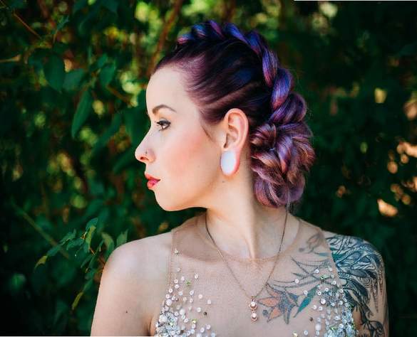 Mango de coco hairstyle