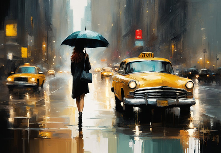 Taxis in der Kunst