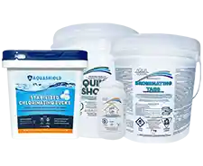 Produits chimiques pour piscine