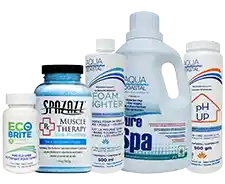 Produits chimiques pour spa