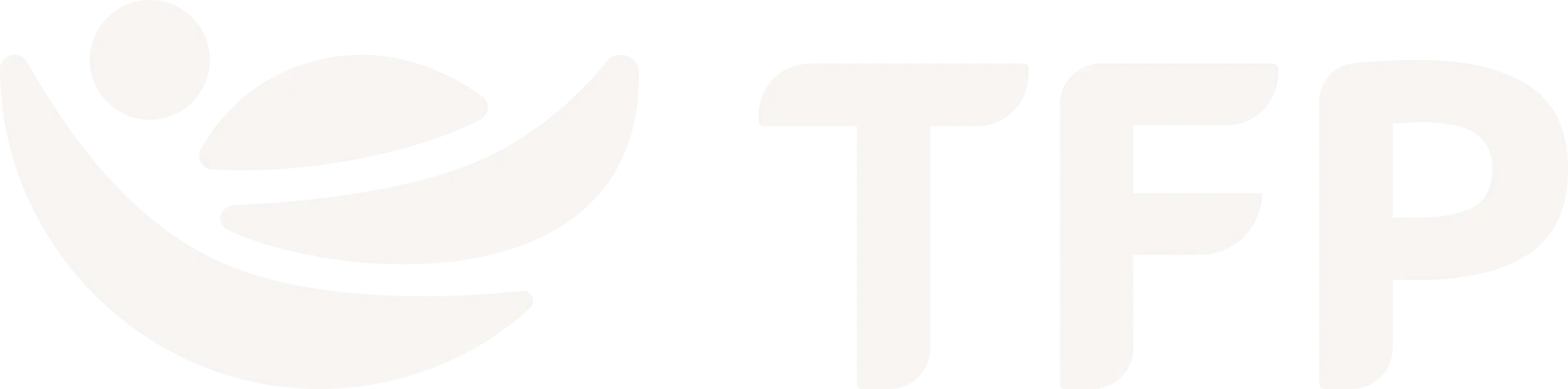 TFP logo white