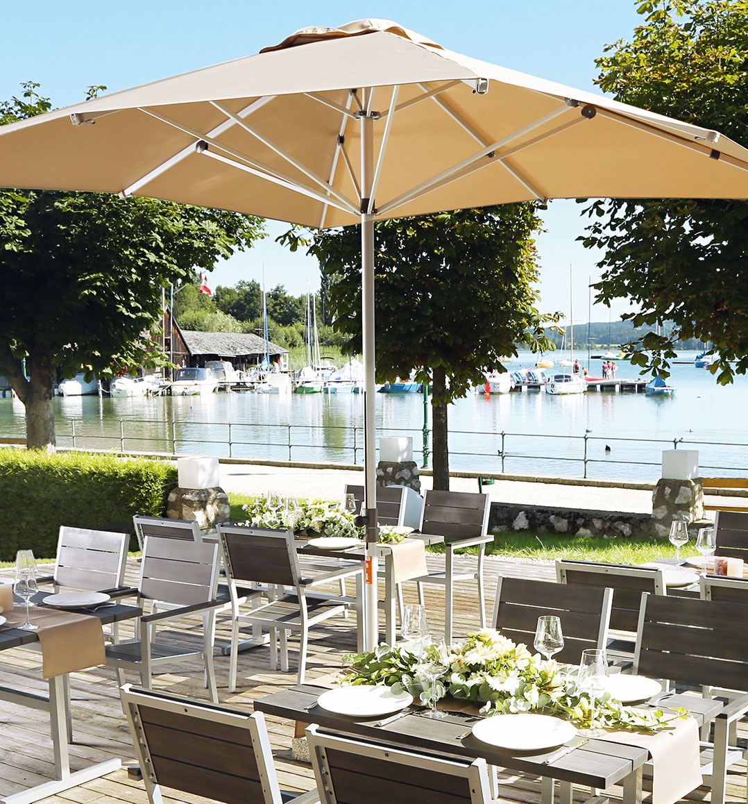Parasols pour votre restaurant ou hôtel