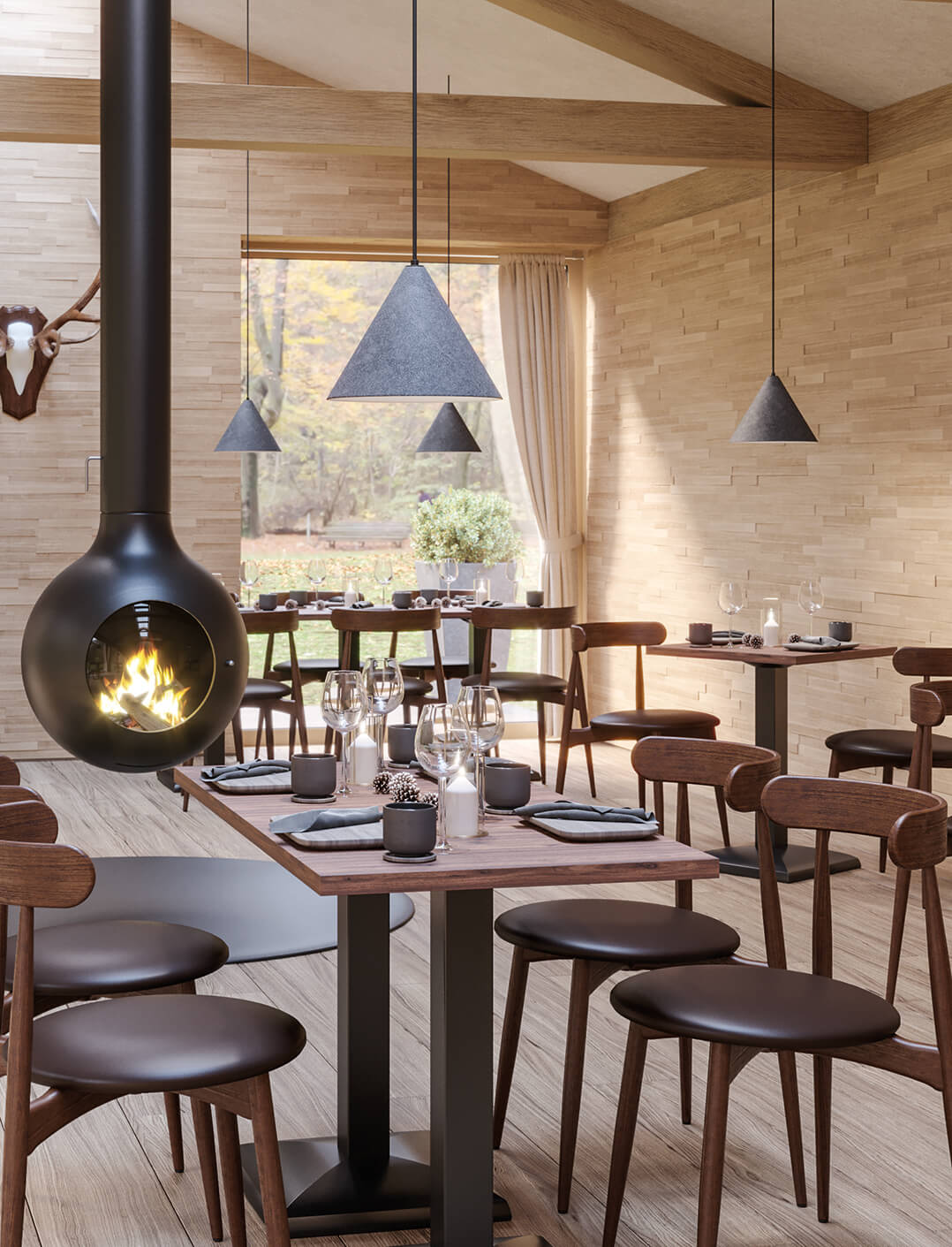 Indoor Tables for your restaurant or hotel