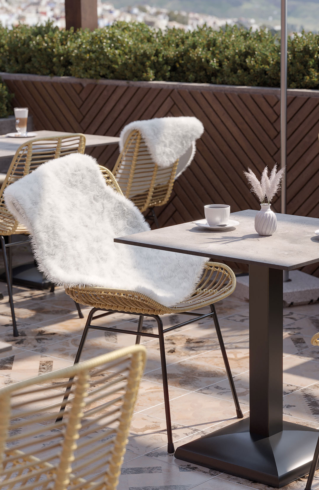 Accessoires pour l'espace extérieur de votre restaurant ou hôtel