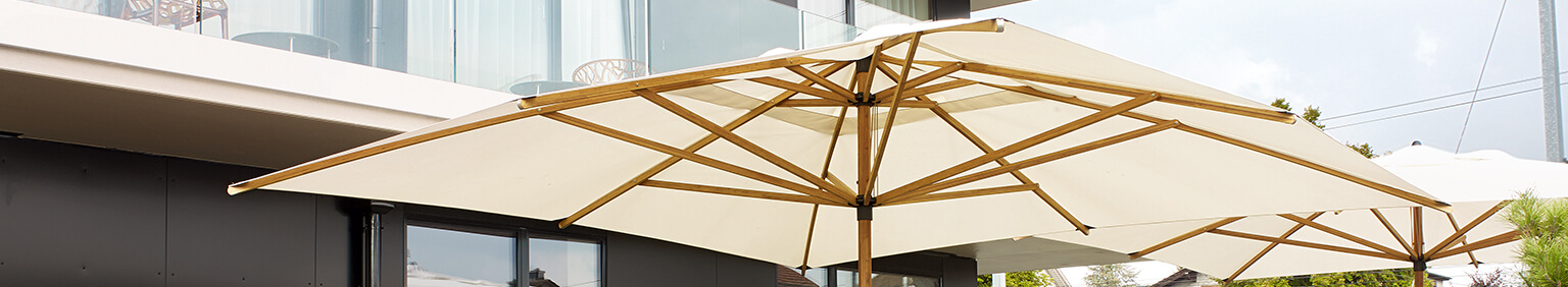 Parasols pour votre restaurant ou hôtel