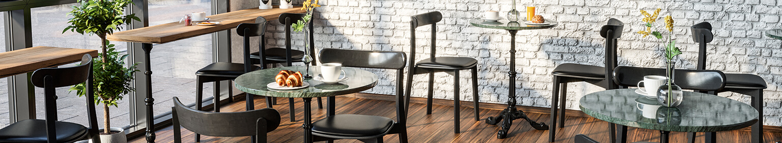 Indoor Café furniture for your hotel or restaurant