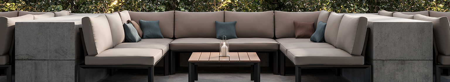 Outdoor Loungemöbel für Gastronomie und Hotellerie