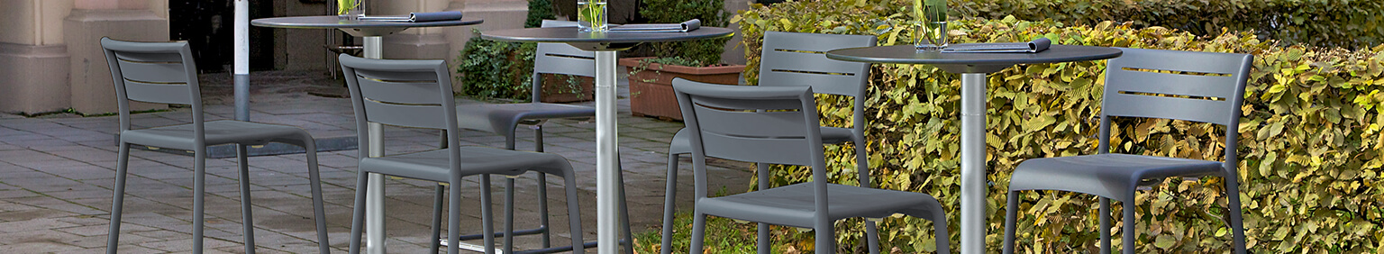 Outdoor Stehtische für Ihre Gastronomie, Hotellerie oder Biergarten