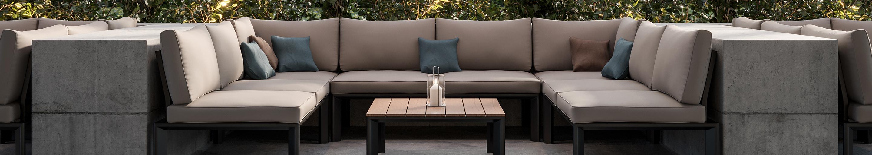 Outdoor Loungemöbel für Gastronomie und Hotellerie
