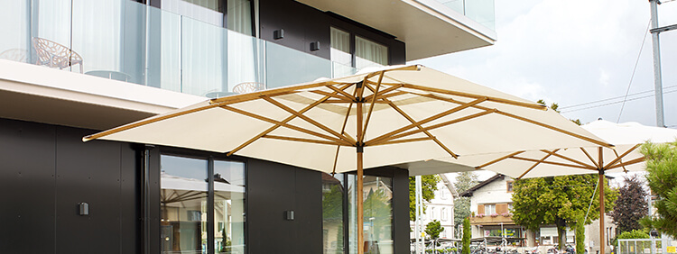 Parasols pour votre restaurant ou hôtel