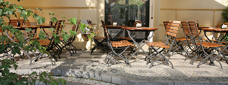 Outdoor Beer garden chairs for your restaurant or hotel