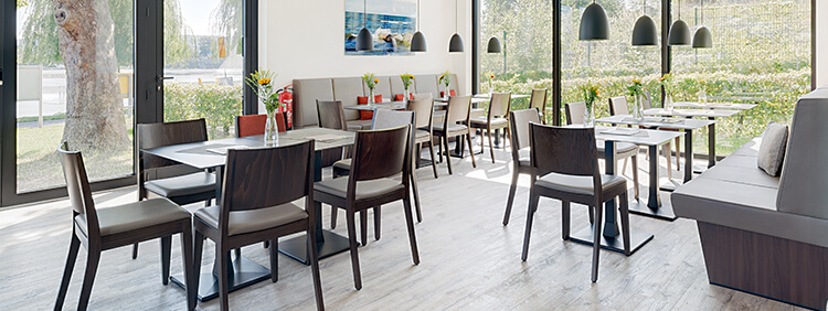 Indoor Restaurant chairs for your restaurant or hotel