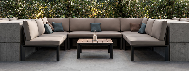 Outdoor Loungemöbel für Gastronomie und Hotellerie