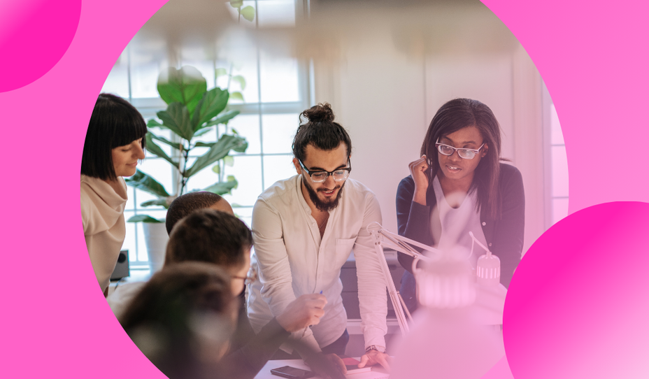 Workforce capacity planning — team collaboration in a modern office